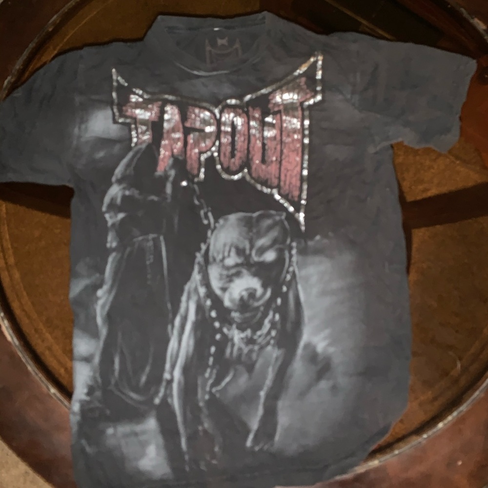 Tap out Black label shirt vintage